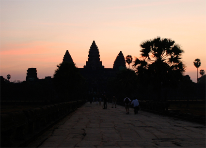 Ankor Wat ved soloppgang