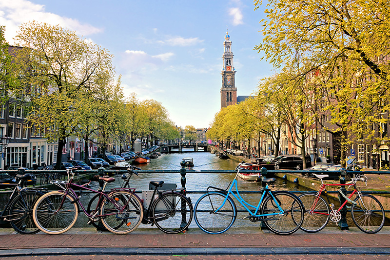 Kanal i Amsterdam