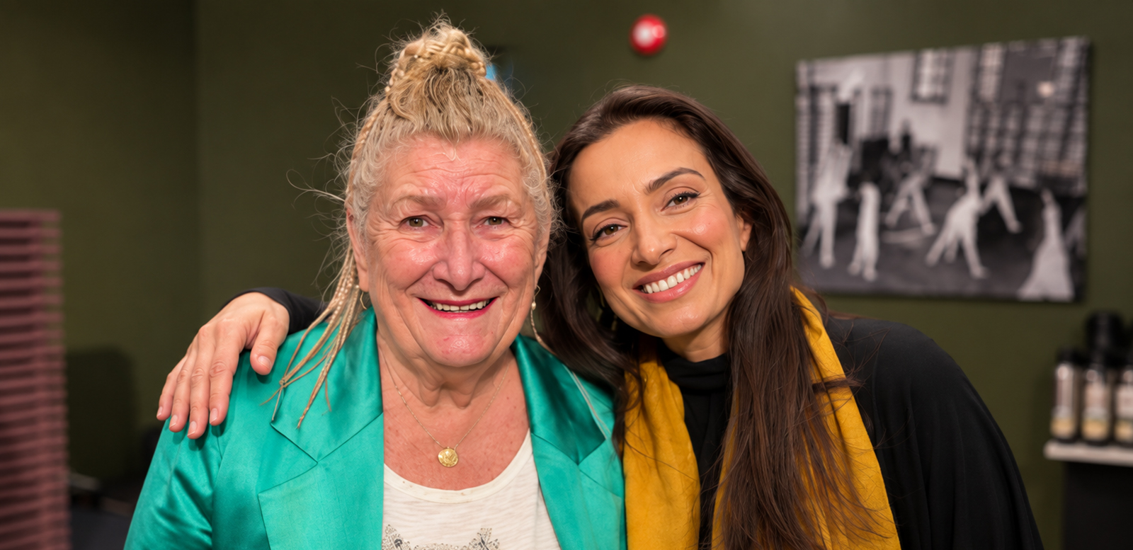 Helga Arntzen og Deeyah Khan