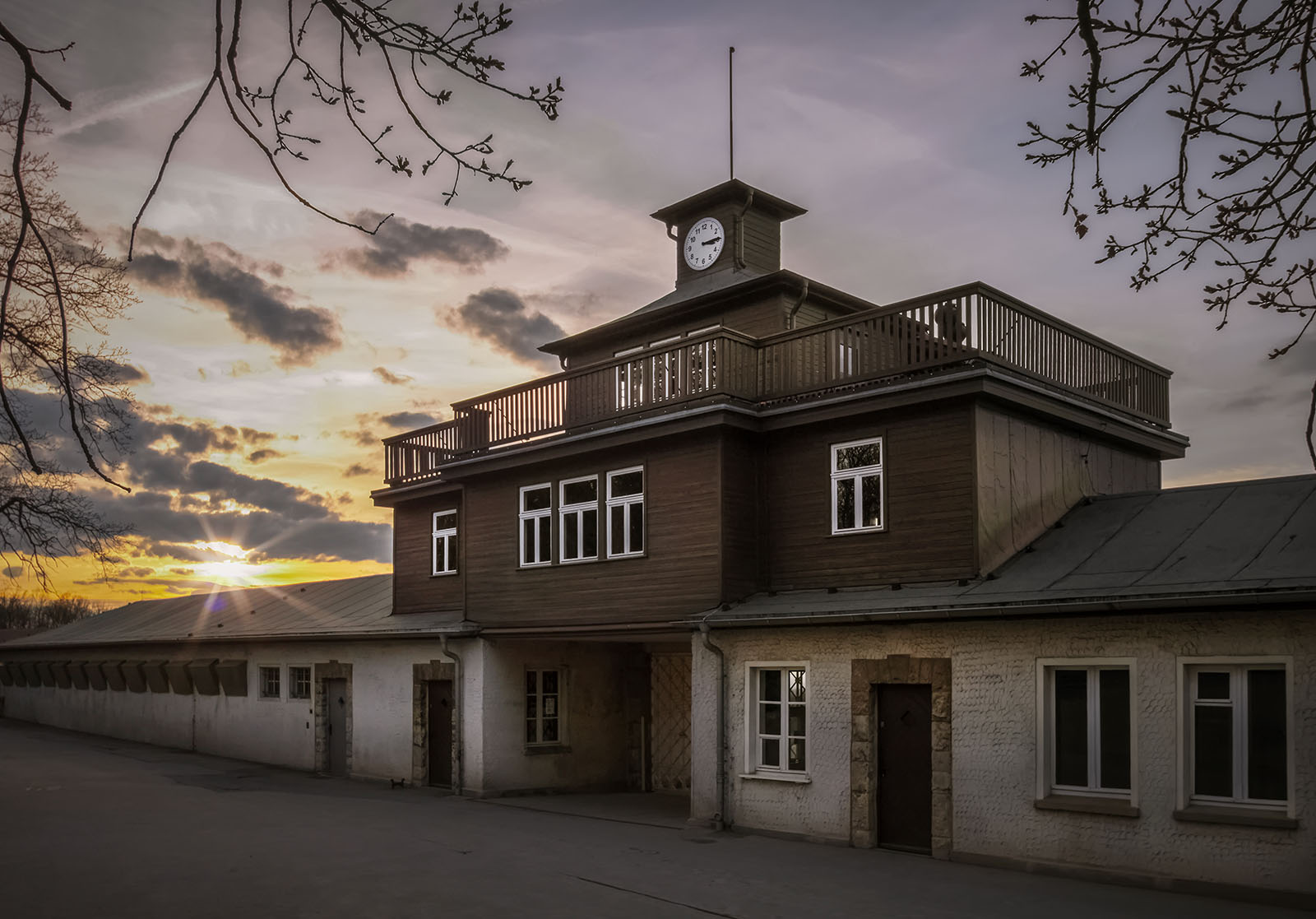Minnestedet Buchenwald utenfor Weimar