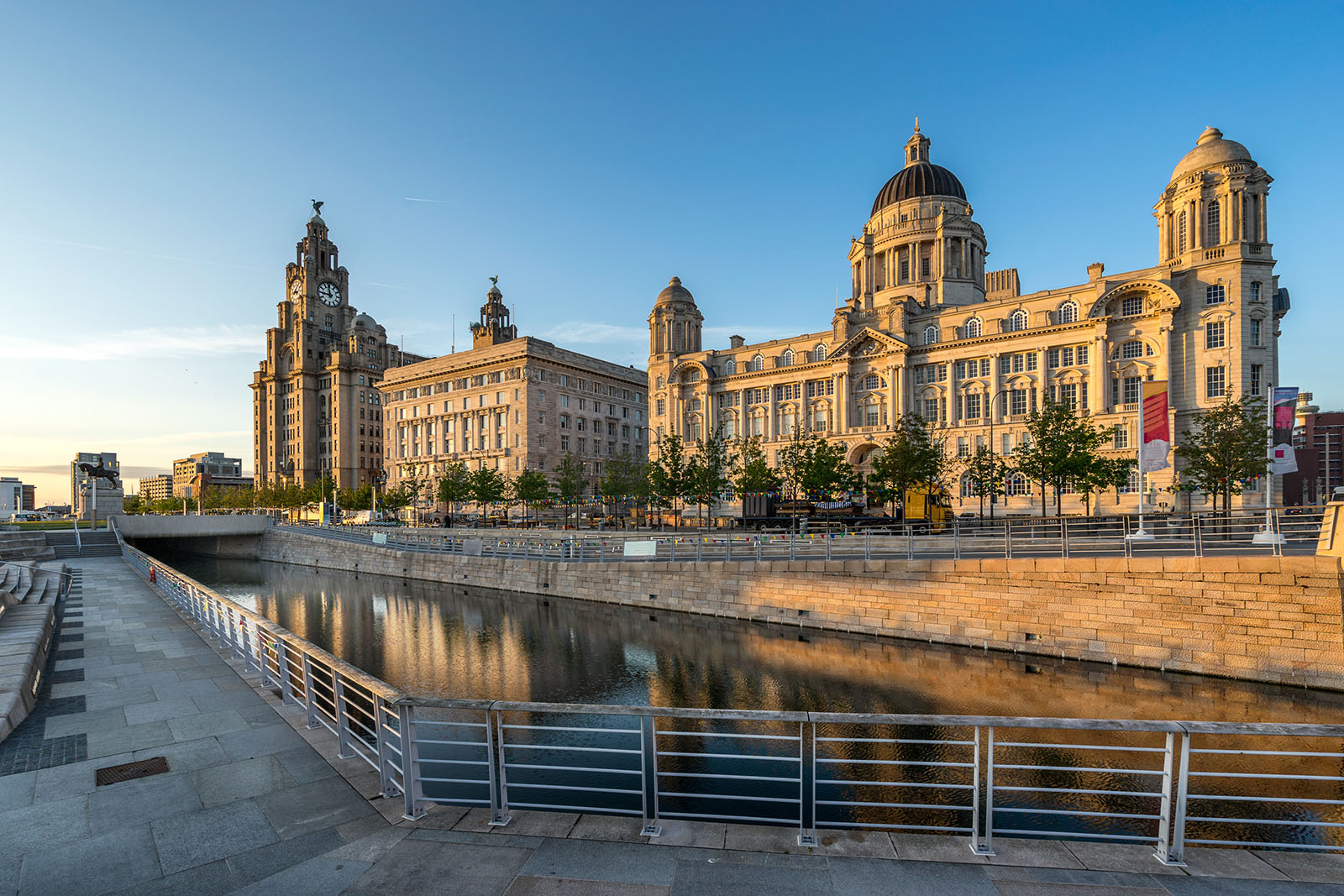 Albert Dock i Liverpool