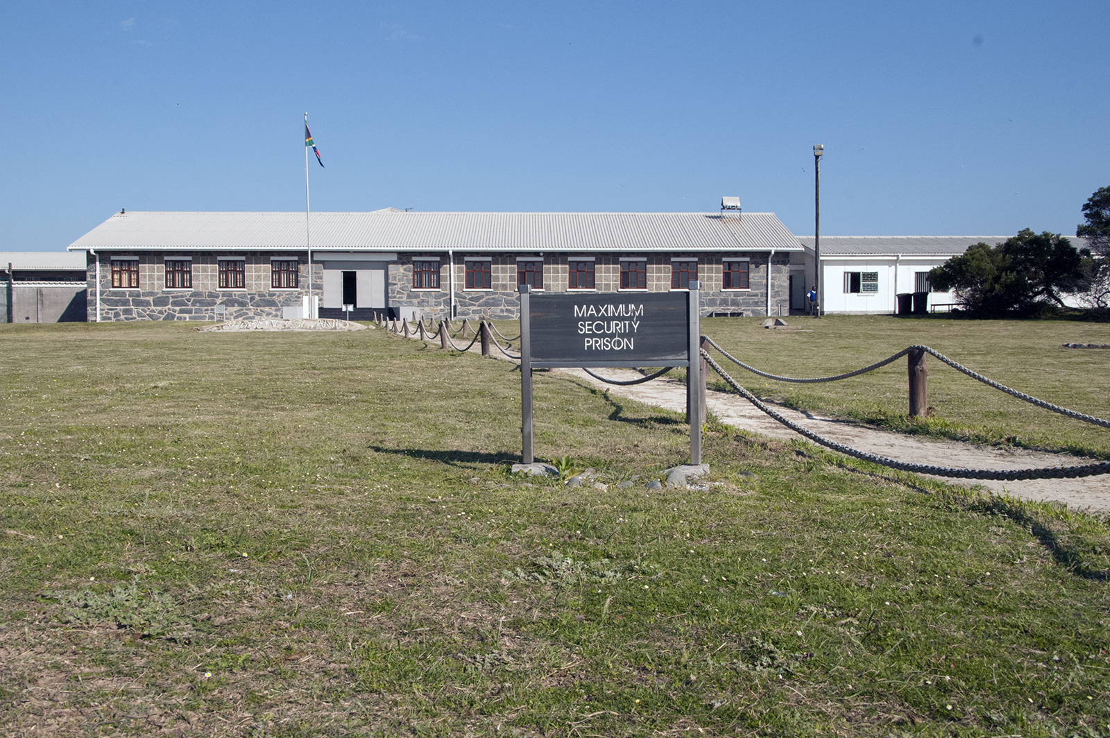 Maximum Security Prison på Robben Island