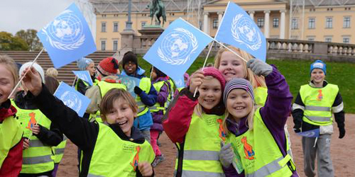 Foto: FN-dagen 24. oktober 2012 er FN's 67 års dag