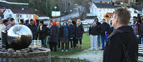 Menneskerettighetsdagen markeres i Fredsparken, Risør