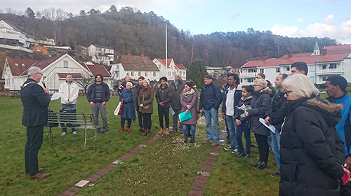 Markering av Nobels Fredspris i Fredsparken